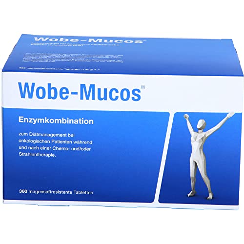 Wobe-Mucos Tabletten, 360 St. magensaftresistente Tabletten