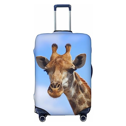 Miniks Giraffe Reisegepäckabdeckung, robuster Koffer-Schutz, passend für 45,7 - 81,3 cm große Gepäckstücke, Größe XL, Schwarz, X-Large