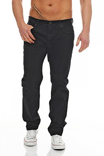 Big Seven Matt Black Antic Regular Fit Herren Jeans, Hosengröße:W38/L34