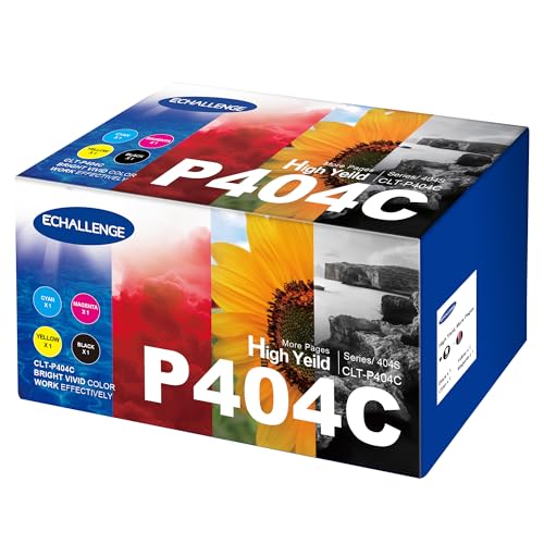 CLT-P404C CLT-404S Tonerkartusche Kompatibel für Samsung C480W Toner für Xpress SL C480FW C430W C430 C480 CF480FN C48X C43X Series Toner CLT-K404S CLT K404S CLT-Y404S CLT-C404S (4er-Pack)