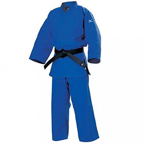 Mizuno Shiai Gi Judoanzug, Kampfsportanzug, 900 g, blau, 4