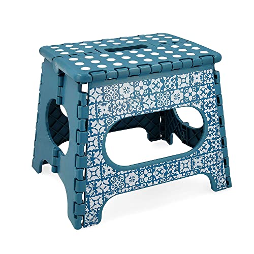 Quid Hocker Deco Blau 29 x 22 x 27 Daily QD hockers, Único