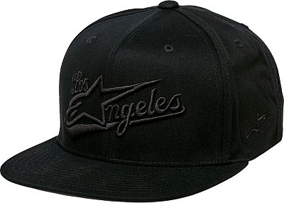 Alpinestars Unisex Los Angeles Hat Baseball Cap, Schwarz/Schwarz, Einheitsgröße