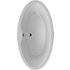 OTTOFOND Badewanne »Luna«, BxHxL: 94,5 x 45 x 179,5 cm, oval - weiss