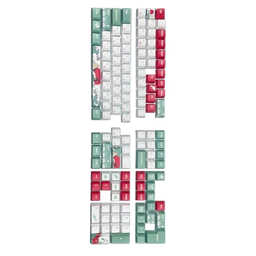 Sea Russian Keycaps OEM-Tastenkappen-Set für MX-Switches 61/64/68/75/87/98/104/108 Tastaturen