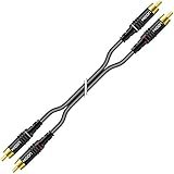 Sommer Cable 30307390 Onyx 2x2 Cinchkabel 0,5m