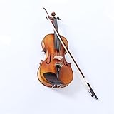 Standard Violine Handgemachte Violine Professionelle Spielgeige Massivholzgeige Für Anfänger(4/4)