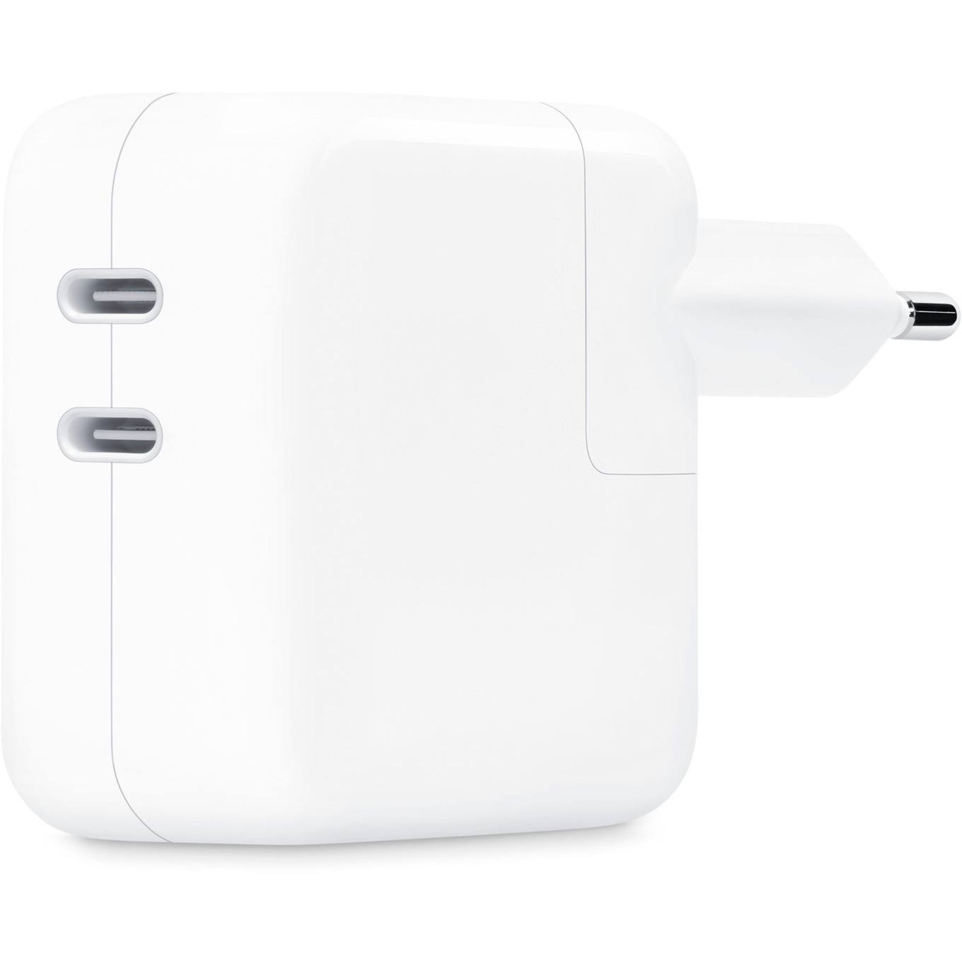 Apple - Netzteil - 35 Watt - 2 Ausgabeanschlussstellen (24 pin USB-C) (MW2K3ZM/A)