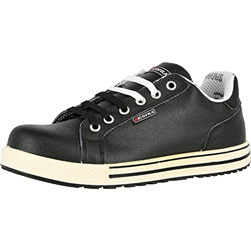 Cofra Sicherheitsschuhe Throw S3 SRC Old Glories im Sneaker-Look, Größe 43, schwarz, 35070-003