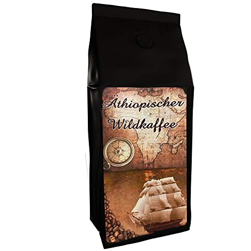 Wildkaffee aus Äthiopien 1000 g Kaffee als Filterkaffee gemahlen