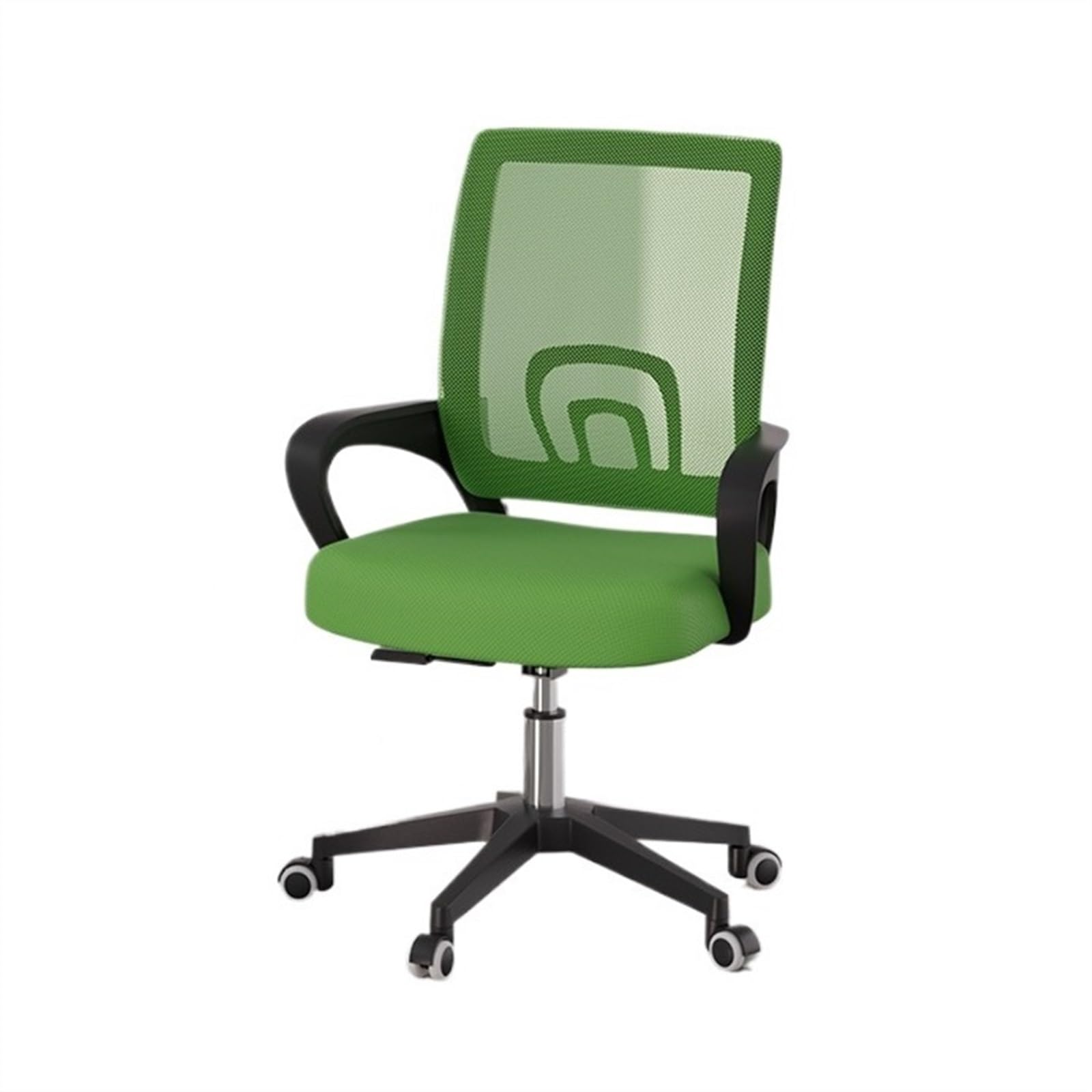 Bürostühle Bürostuhl Gaming - Ergonomischer Schreibtischstuhl mit mittlerer Rückenlehne, bequemer Polsterung, Lordosenstütze, Netzgewebe, verstellbar, drehbar, rollbar, for Zuhause, Chefsessel Schreib