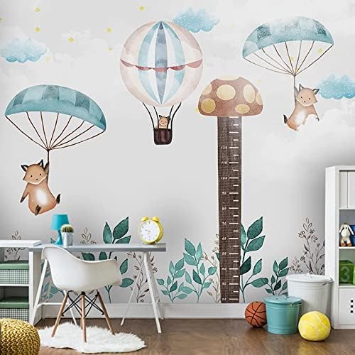 XLMING Cartoon Luftballon Kindergarten Kinderzimmer 3D Tapete Home Dekoration Wohnzimmer Sofa Schlafzimmer Tv Hintergrund Wand-400cm×280cm