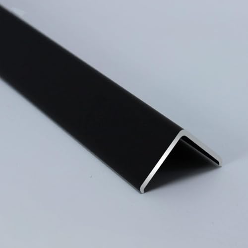 Gold/Schwarz/Silber Wandkantenschutz, Selbstklebende Aluminium-Eckenschutz-Wandverkleidung, Eckschutz-Kantenverkleidung für Boden/Treppe/Stufe/Tür,B-4cm,100cm