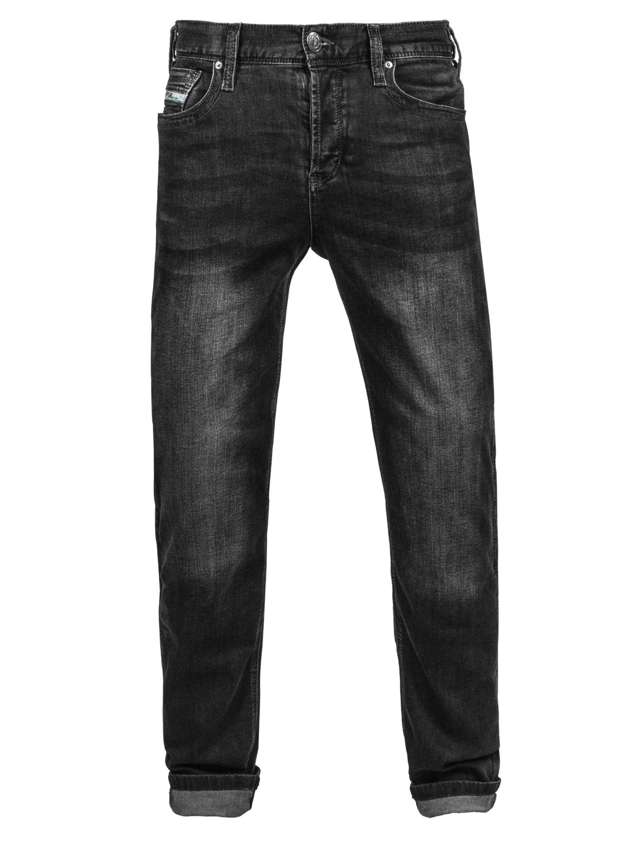 John Doe Original XTM Motorrad Jeans Herren Stretch mit Protektoren Black 28/34