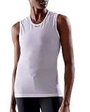 Craft Stay Cool Mesh Superlight | Sleeveless Top | Sport Unterhemd Ärmellos für Damen | Sporttop Damen (Gr. XS-XXL), Weiß