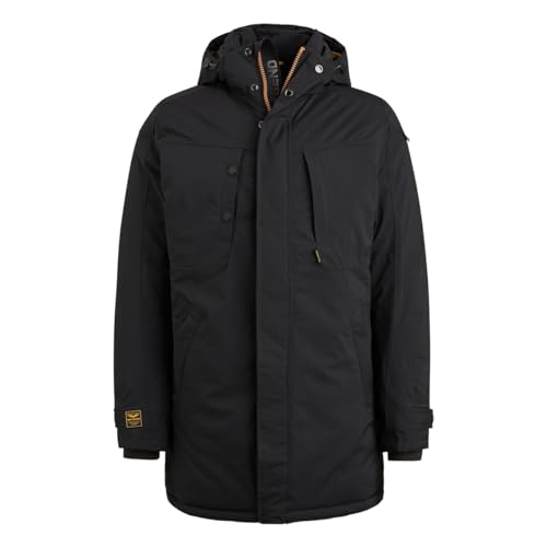 PME Legend Parka jacket JAZZMAN PARKA D-Chroic pin mech - Herren Parka, Größe_Bekleidung:M, Farbe:black