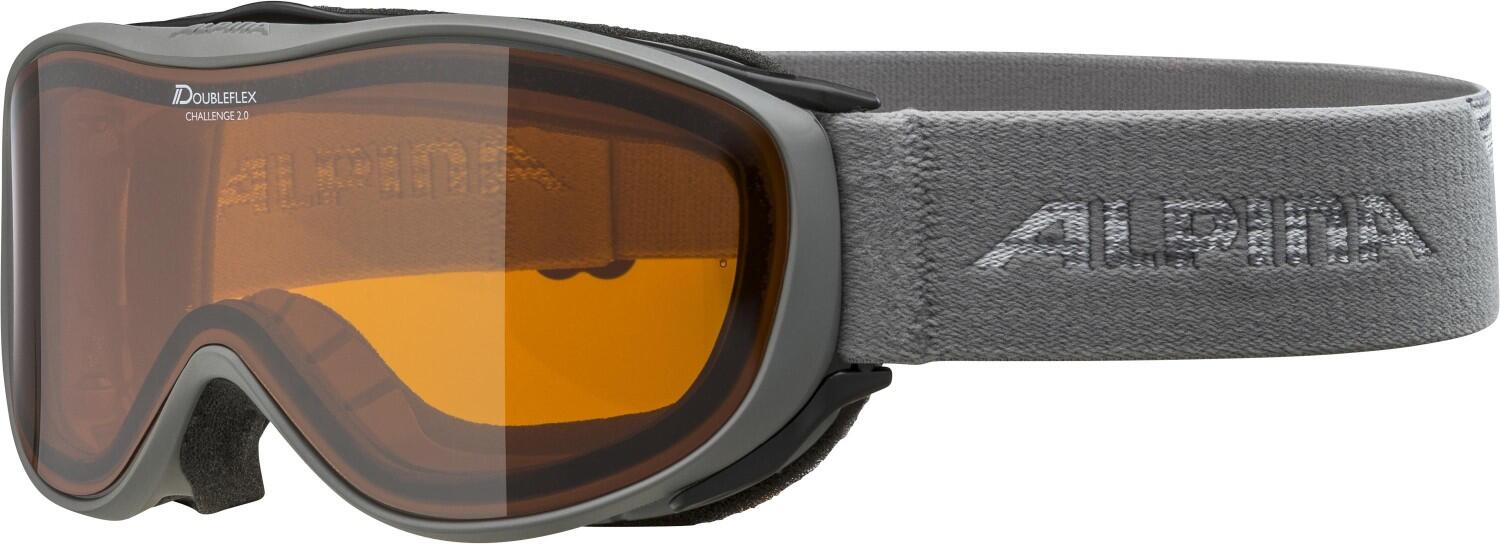 Alpina Brillentr&auml;gerskibrille Challenge 2.0 (121 grey, Scheibe: DOUBLEFLEX Hicon (S2))