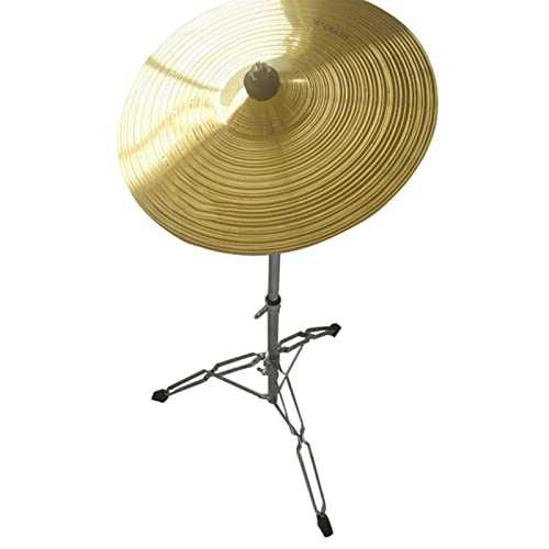 Splash Cymbal 16-Zoll-Zymus-hängendes Becken Brotbrauner Ton Starker Sound-Cymbal-Swipe-schräges Becken-Mymbal-Rahmen Gabelhalter-Trommel-Kit Cymbals