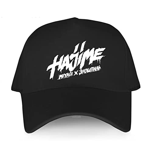 Baseball Caps Hut schwarz Herren Baseball Caps Hajime Miyagi Andy Panda Unisex Teens Cotton Snapback Cap