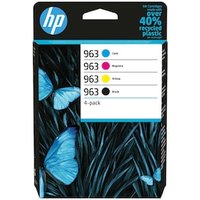 HP 963 / 6ZC70AE Original Druckerpatronen Multipack (BK, C, M, Y) Instant Ink