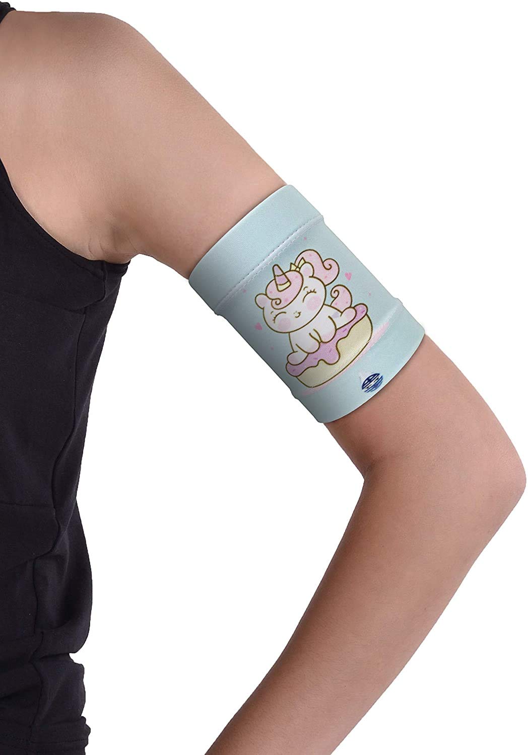 Dia-Band KINDER, Glucose Sensor Schutz Armband Freestyle Libre, Medtronic, Dexcom oder Omnipod – Komfortabel wiederverwendbares Diabetikband.