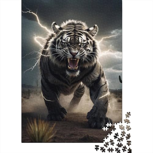 Art Tigers Puzzles Puzzles für Erwachsene und Jugendliche, 500 Teile, Puzzles für Erwachsene und Jugendliche, anspruchsvolle Puzzles für Erwachsene, 52 x 38 cm