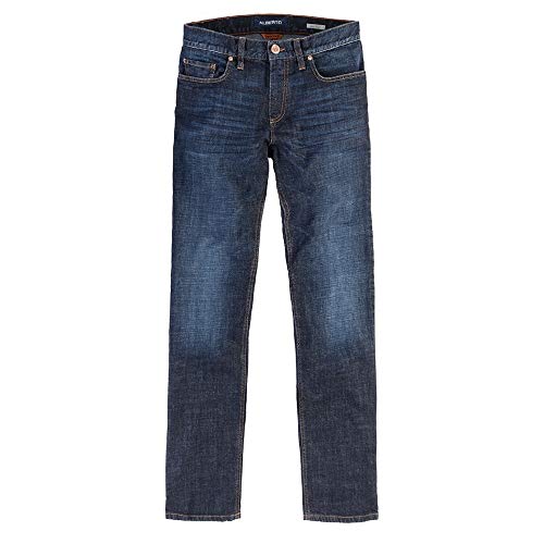 ALBERTO Regular Slim Fit Jeans nachtblau