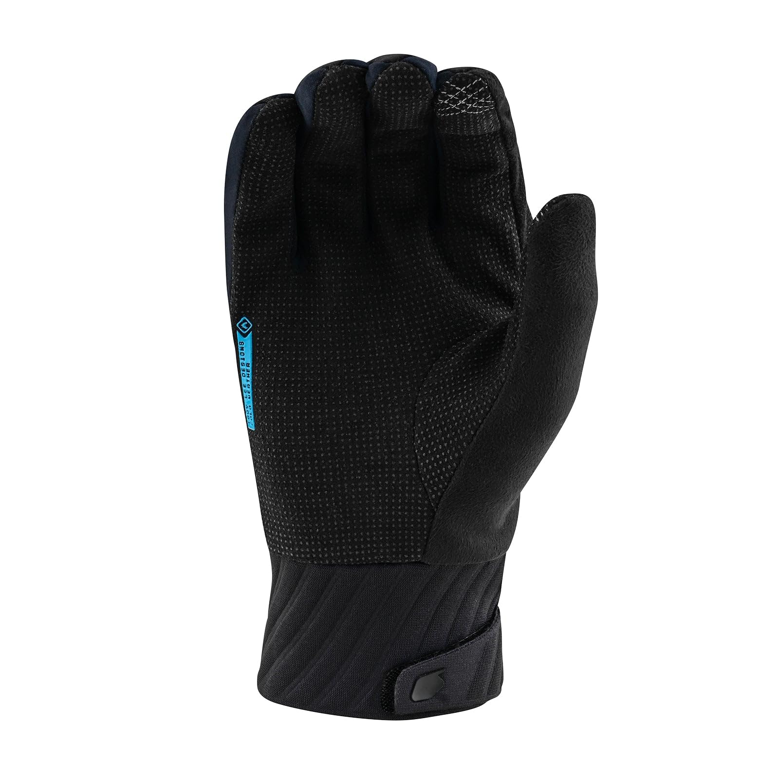 Troy Lee Designs Swelter Plus Glove for Mountain Bike/BMX/Enduro Racing, Fleece Liner Insulation, Compression Molded Cuff, Mono Black, XX-Large, SKU 445931006