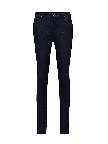 LTB Jeans Damen Jeans Florian B- Jeans Damen Skinny aus Baumwollmischung mit Reißverschluss Hohe Taille in Blau - Größe 27W/32L