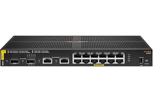 HPE Aruba 6000 12G CL4 2SFP 139W Switch Europe