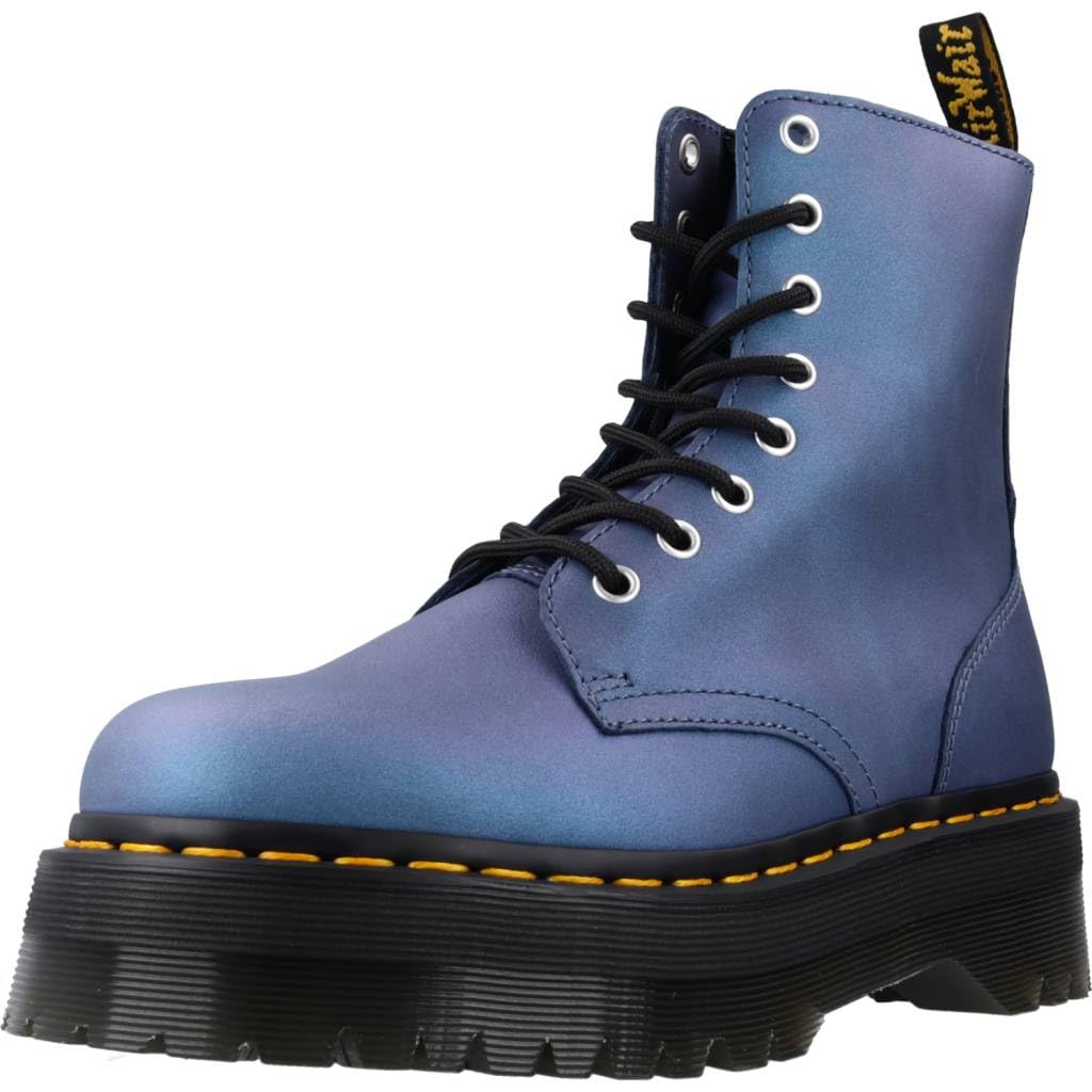 Dr. Martens Herren-Stiefel mit 8 Ösen, Tiefblaue Pull-Up-Schalthebel, 40 EU