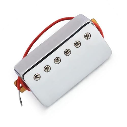 E-Gitarre Humbucker Hals Pickup Messing Abdeckung Guitarra Pickup verstellbare Schrauben Single-Coil-Tonabnehmer (Color : 3/4)