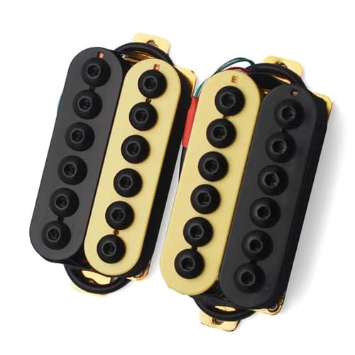 Einstellbare Schraube E-Gitarre Metall Humbucker Pickups Gitarrenteile Single-Coil-Tonabnehmer