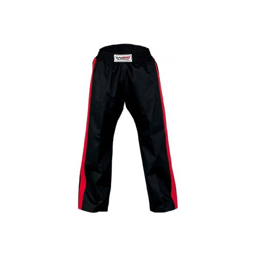 DANRHO Kampfsport Hose "Freestyle", Schwarz/Rot Danrho 180 cm