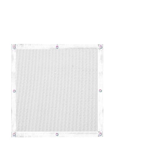 AMEEDA Balkon Sichtschutz Außenterrasse Schattierungssegel Sonnenschutznetz Balkonzaun Sichtschutz Mesh Hinterhof Pergola Sonnenschutzüberdachung(White,1.5x3meter)