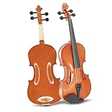 Standard Violine Lindenholzdecke Griffbrett Aus Nordseite Aus Holz Übungsvioline Für Anfänger(4/4)