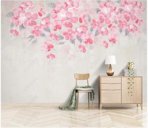 Aquarell Pastell Blumen 3D Tapeten Wanddekoration Fototapete Sofas Wohnzimmer Wandbild Schlafzimmer-430cm×300cm