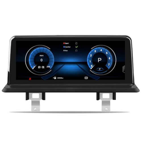 AWESAFE Android 12 Autoradio für BMW E81 E82 E87 E88 mit CCC System Radio mit Navigation Carplay Android Auto Unterstützt Bluetooth WiFi WLAN USB SD