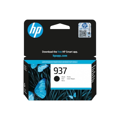 HP 937 (4S6W5NE) Black Original Ink Cartridge - Original - Tintenpatrone OfficeJet Pro 91xx, 97xx