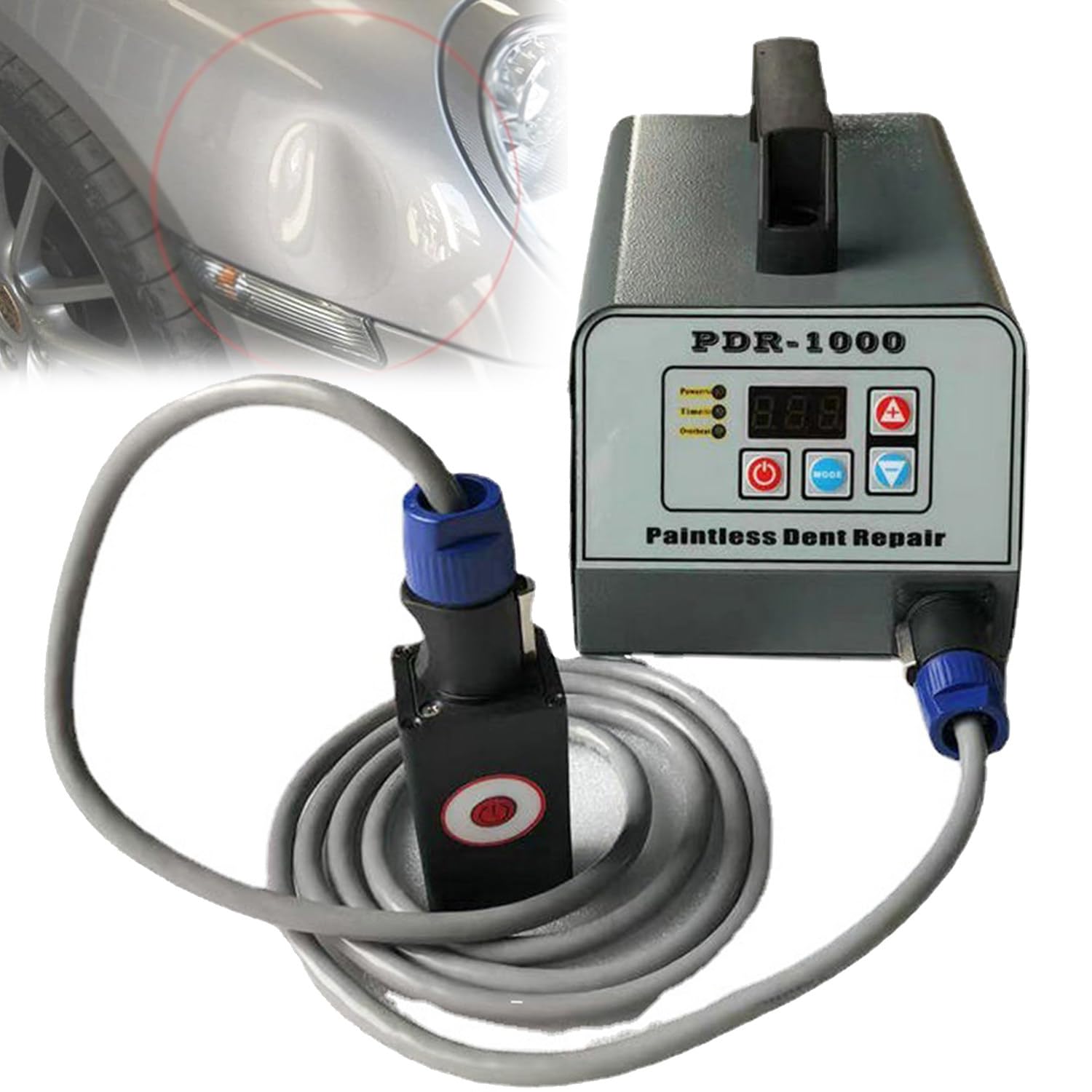 Qiang 1000W Auto-beulen Reparaturset PDR Elektromagnetische Induktion Dent Repair Machine Hagelschaden Reparaturset Lässt Sich Schnell Reparieren Und Effizient Arbeiten,Für Autowerkstatt,220V