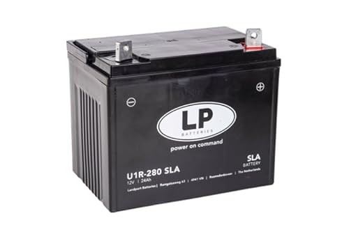 Landport U1R-280 SLA-AGM Technologie Rasenmäherbatterie 12V/24Ah280A absolut wartungsfrei