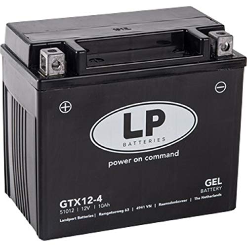 Landport Gel Roller- u. Motorradbatterie GTX12-4 (YTX12-BS Gel) DIN 51012