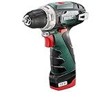 Metabo PowerMaxx BS Basic Akku-Bohrschrauber 12V 2x Li-Ion- Ladegerät LC 12- Kunststoffkoffer - 600984500