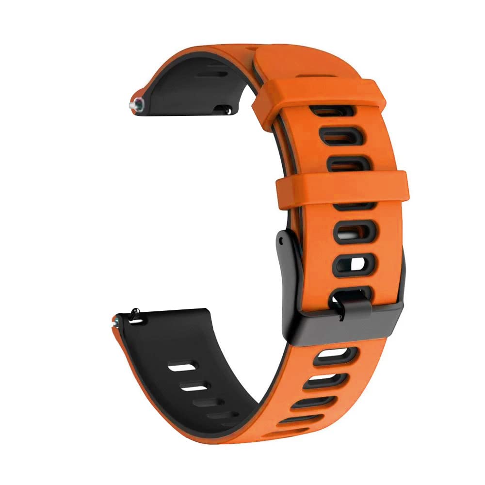 NEYENS Leuchtendes Silikonband für Garmin VENU/VENU 2 Plus/Vivoactive 3 3, 20 mm, Armband für GarminMove Sport/Forerunner 245, 20mm Universal, Achat