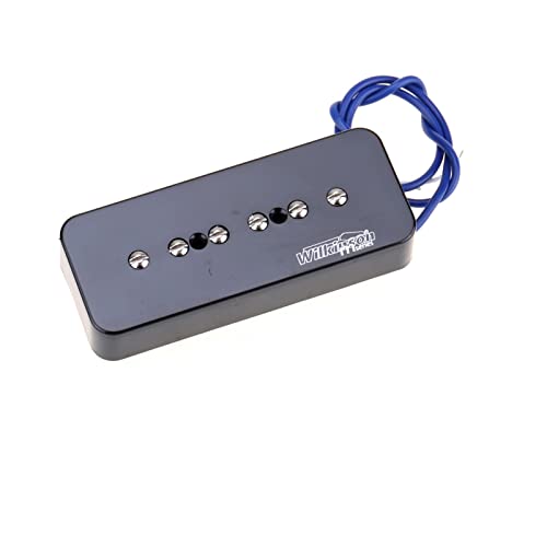 ZENGXUE Low Gauss Sound Keramik Einzelne Spulenbrücke Pickup Für Sg/Lp. E-Gitarre, Schwarz Humbucker Tonabnehmer Set