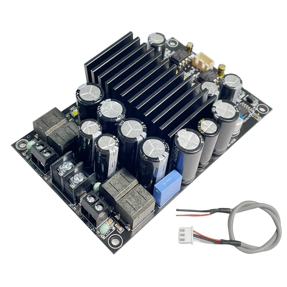 zabeto TPA3255 Fever Level HiFi Digital Amplifier Board 300 W + 300 W Hochleistungs-2.0-Kanal-Stereo-AudioverstäRkerplatine der D