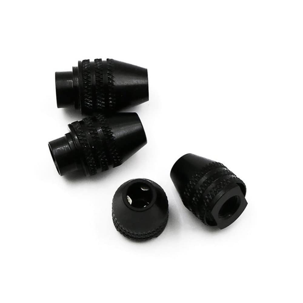 KhUKhu 0,3–3,2 mm Mini-Bohrfutter-Adapter, Universal-Multi-Bohrfutter, schlüssellos, für Rotationswerkzeuge, Graveur-Zubehör, 4 Größen (Farbe: Long Tail M8 x 0,75 mm)