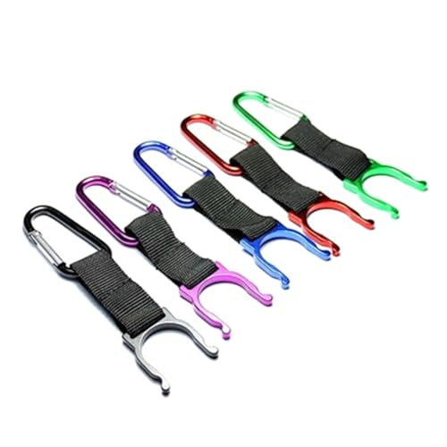 Zdprkqzvz Aluminium Wasserflaschenhaken Outdoor Karabiner Wasserflaschen Clip Flaschen Trageclip Flaschenhalter Haken Für Reisen