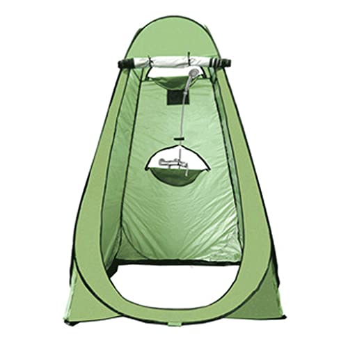 Modischer tragbarer Umkleideraum, Pop-Up-Sichtschutzzelt, Umkleideraum ist geeignet für Außendusche, Umkleideraum, Sonnenschirm und Camping-Toilette, modern (grün2)
