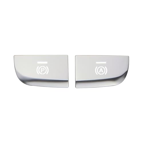 Interieurleisten Für Für A3 Für 8V 2013-2020 Auto Styling Handbremse Shift Panel Taste Abdeckung Trim Innen Innenausstattung(2pcs Sliver Sticker)